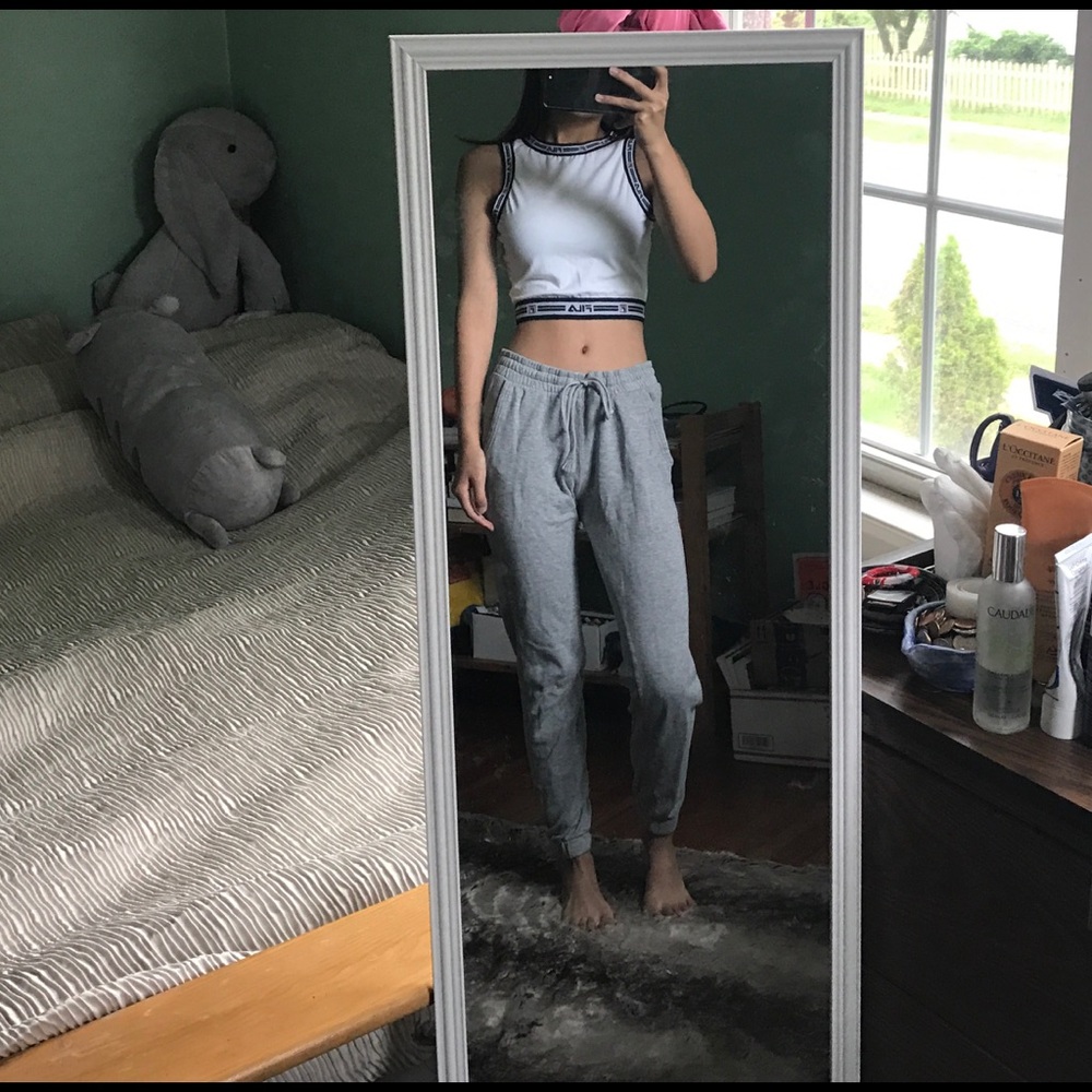 FILA sports crop top